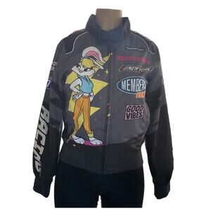 Looney Tunes x Members Only Lola Bunny Racing Jacket Size S – Graphic Bomber